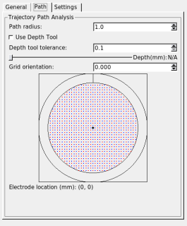 Changing the electrode path